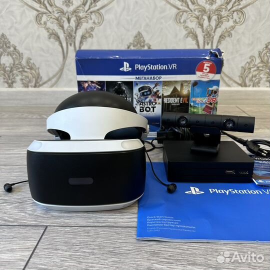 Шлем VR V2 для PS4 / PS5 / Как новый