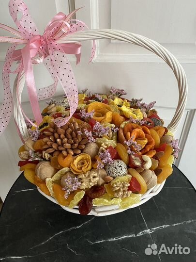 Букеты из шоколада и сухофруктов. Вкусные букеты