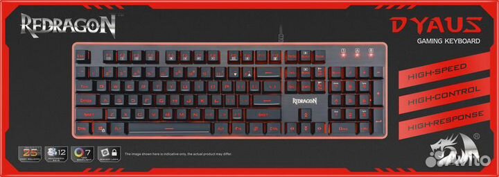 Игровая клавиатура Redragon Dyaus