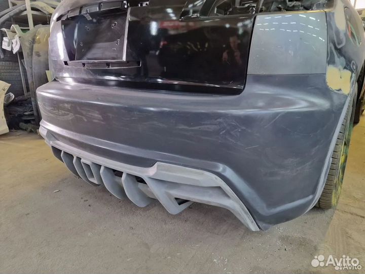 Тюнинг задний бампер для Infiniti fx35 fx45