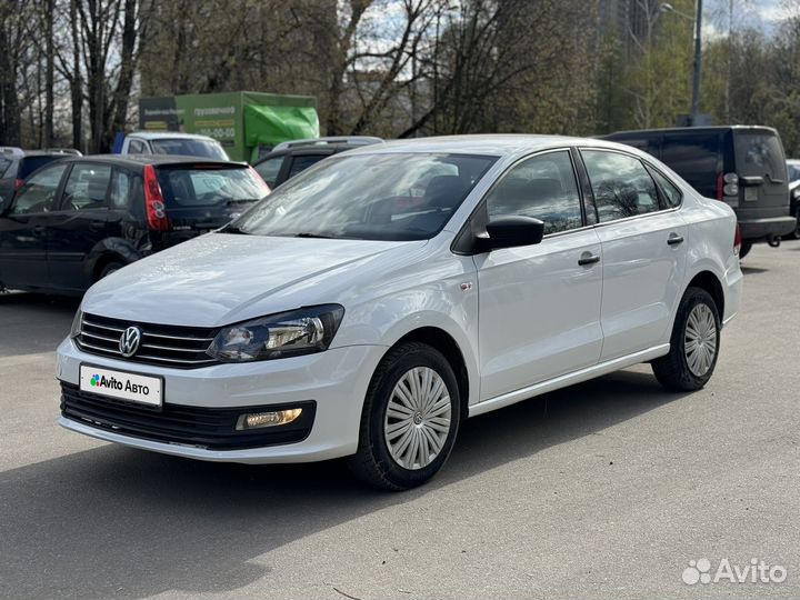 Volkswagen Polo 1.6 AT, 2019, 111 332 км