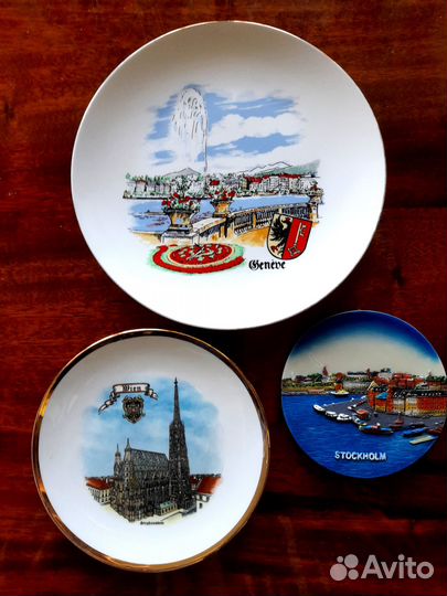 Коллекция декоративных тарелок для интерьера