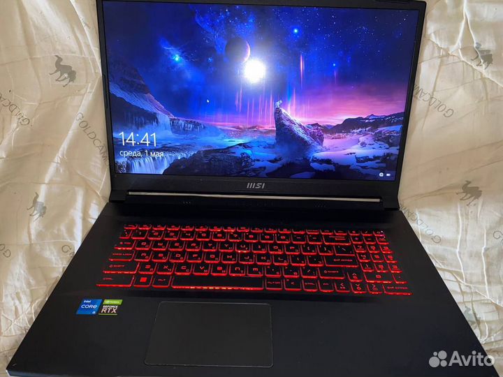 Игровой ноутбук msi katana gf76