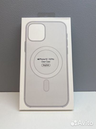 Прозрачный чехол MagSafe iPhone 12mini, 12/12Pro
