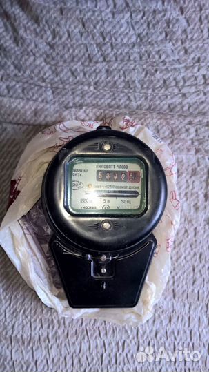 Счетчик электрический СССР