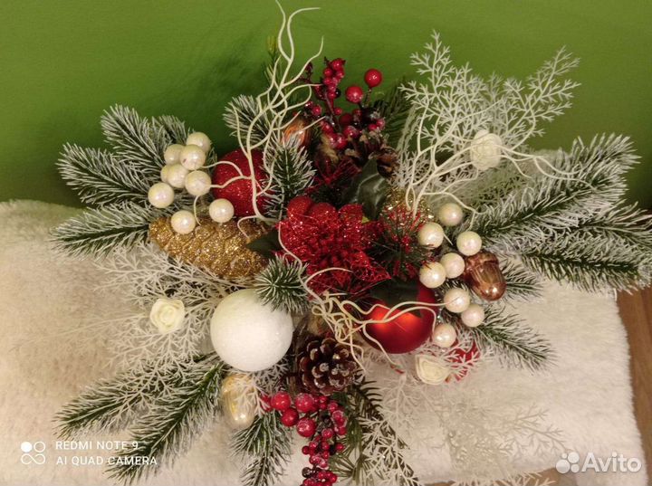 Новогодний декор, композиции