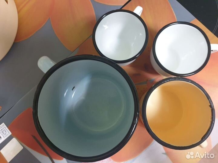 Эмалированная посуда СССР