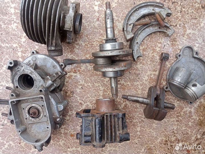 Запчасти мопеда Рига