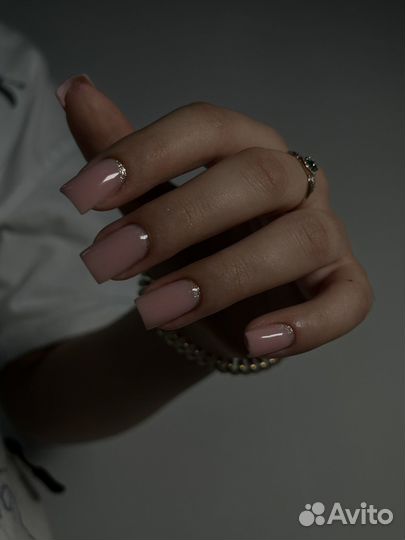 Маникюр наращивание