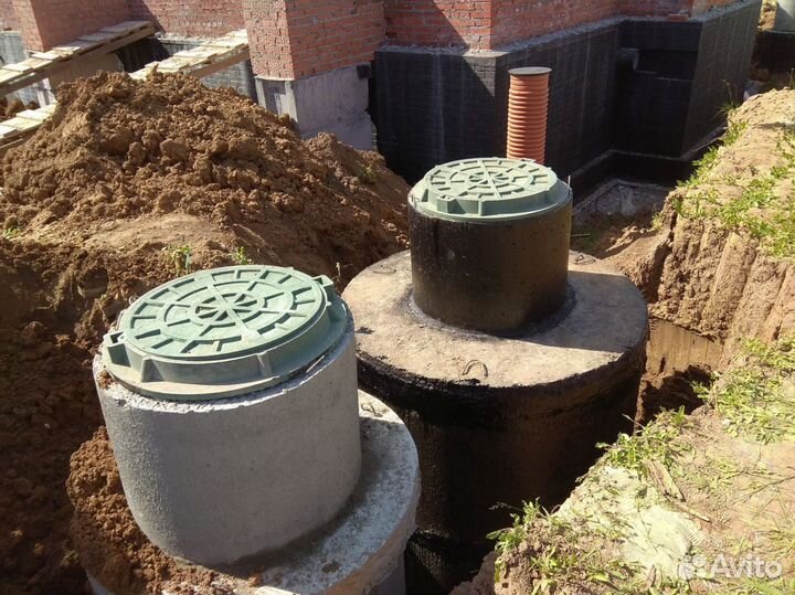 Бетонные кольца для канализации