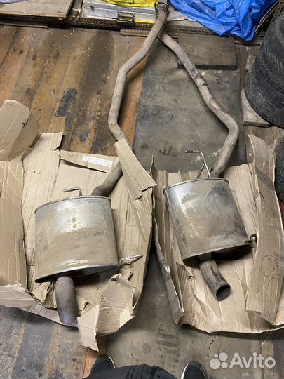 Выхлоп BMW X5 E53