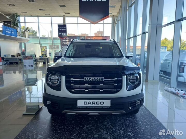 Ветровики дверей (Classic полупрозрачный ) Haval Dargo