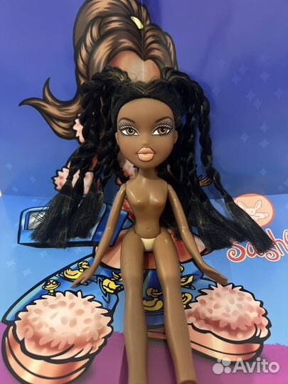 Bratz Slumber party Sasha новая кукла нюд Братц