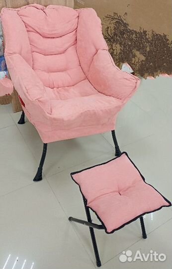 Комплект кресло и пуф