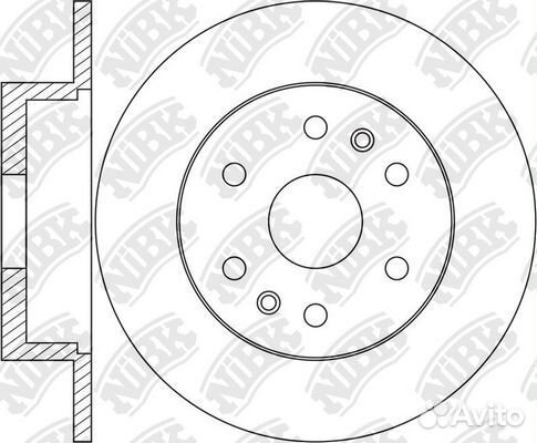 Задний тормозной диск