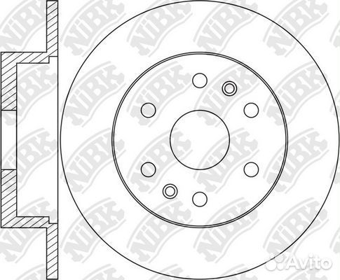 Задний тормозной диск