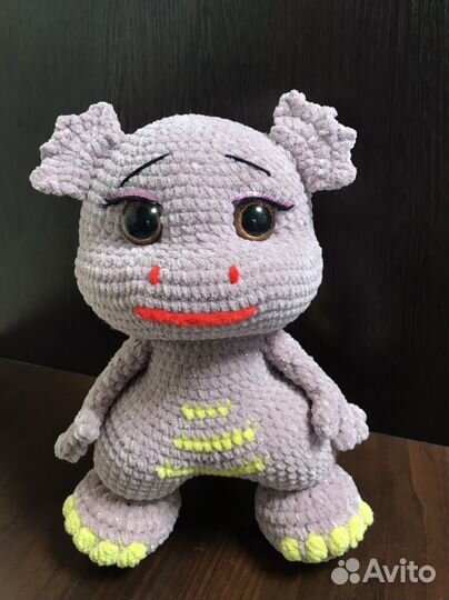 Вязаный дракончик