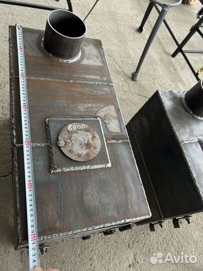 Печь дровяная буржуйка