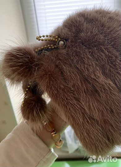 Шапка норковая женская
