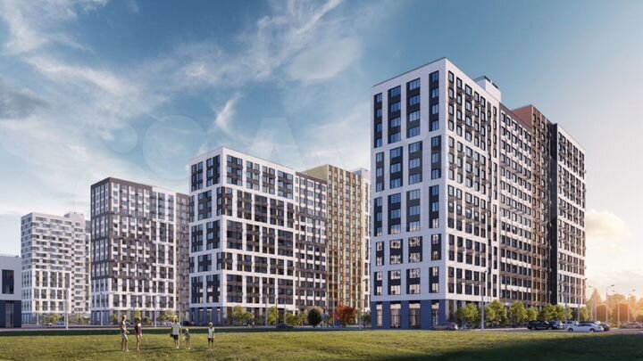 2-к. квартира, 41,6 м², 14/15 эт.