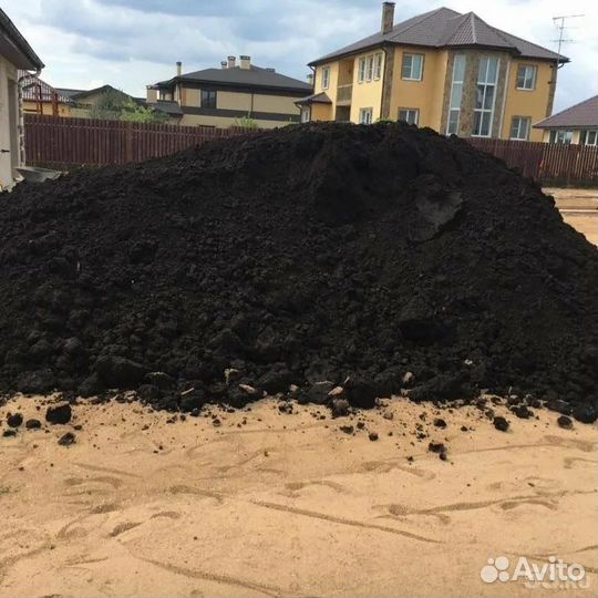 Земля плодородный грунт чернозём