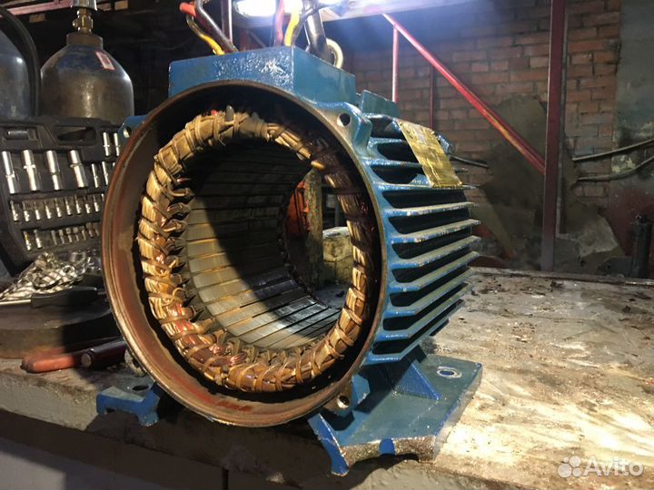 Перемотка ремонт электродвигателей