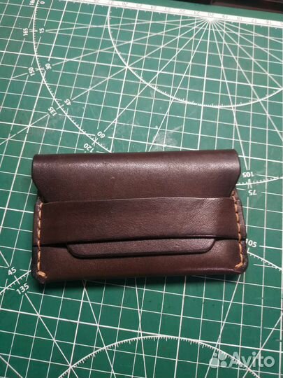 Картхолдер из натуральной кожи ручная работа