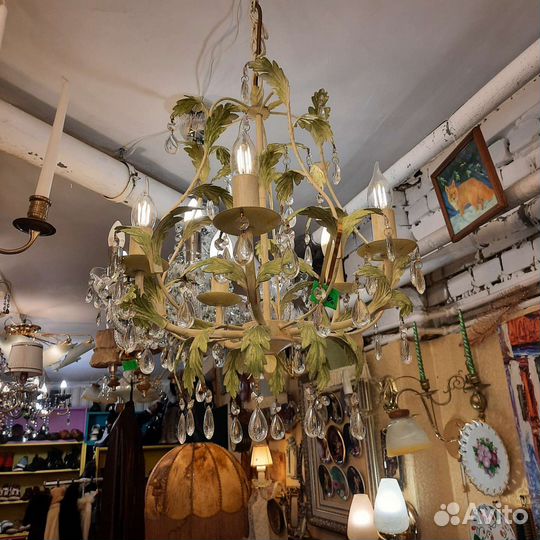 Люстра.разные.винтаж. прованс