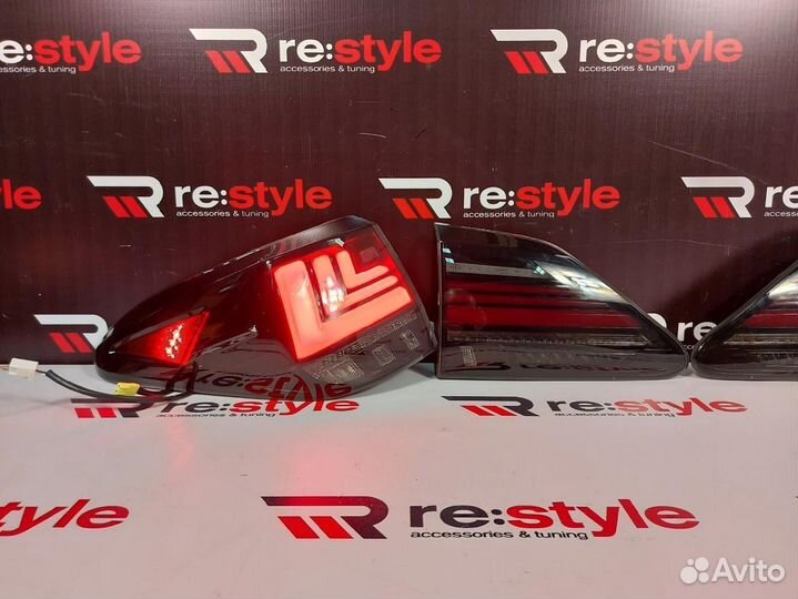 Стопы Lexus RX350 12-15г LED Пепельные