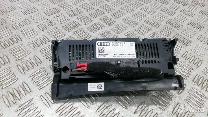 Блок управления климатической установкой Audi A4/R