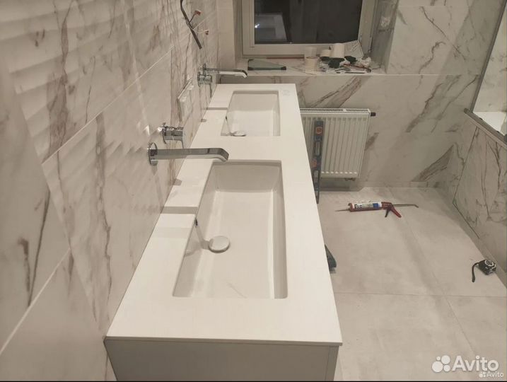 Раковина с тумбой для ванной комнаты