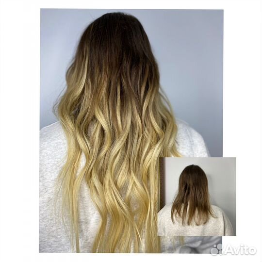 Модель наращивание / коррекция волос