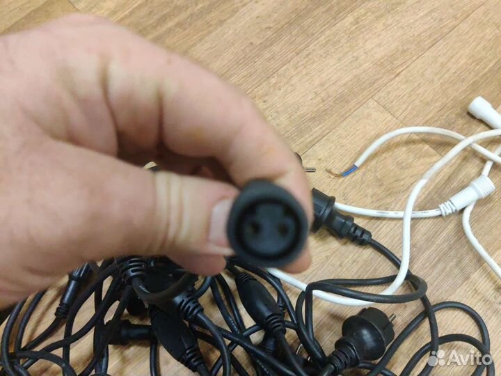 Провода розетка от гирлянд