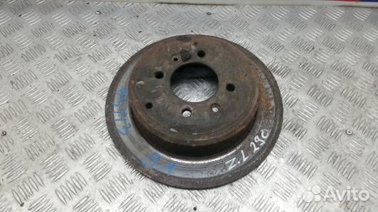 Диск тормозной задний peugeot 406 (3ST13LR02)