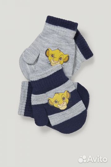 Варежки детские новые С&А