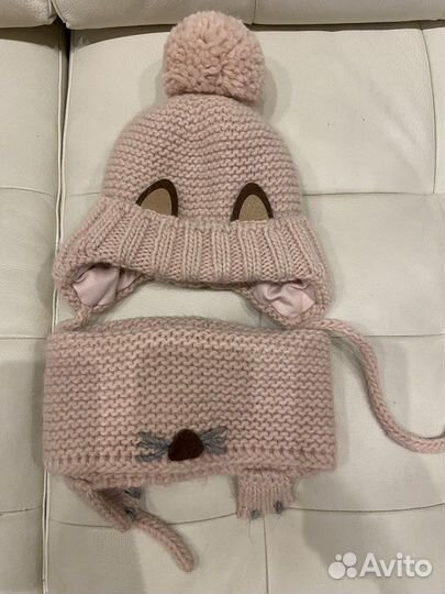 Комплект шапка, снуд