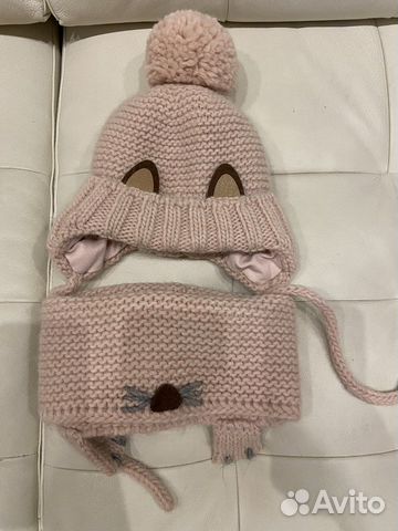 Комплект шапка, снуд