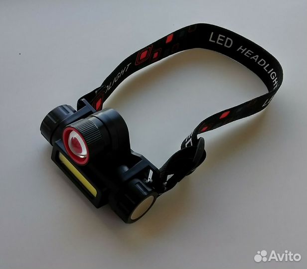 Фонарь налобный аккумуляторный