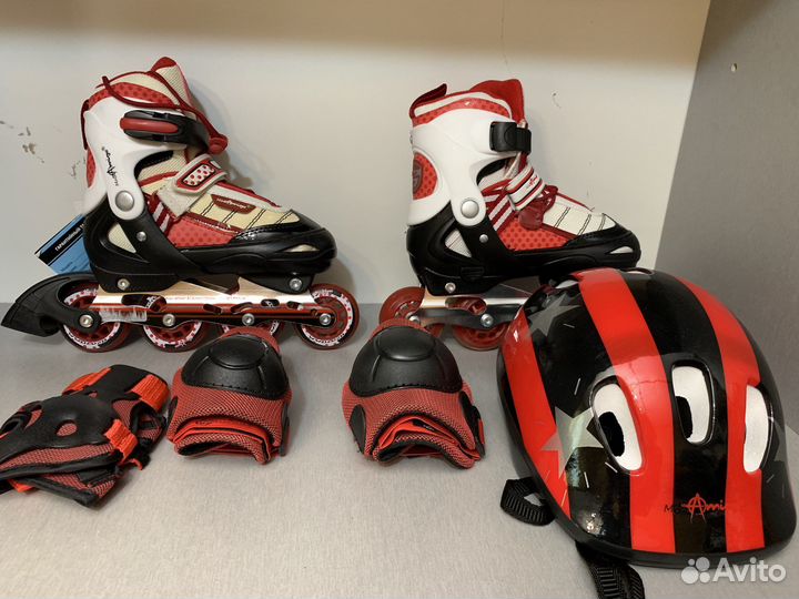 Роликовые коньки раздвижные