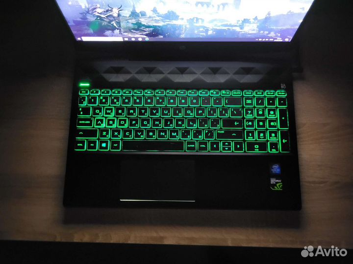 Ноутбук HP pavillion gaming 15