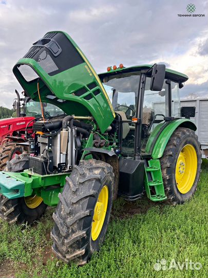 Трактор John Deere 6135B, 2019