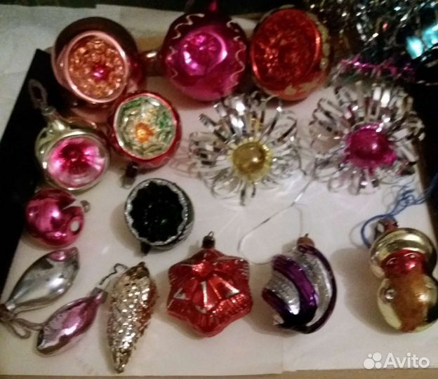 Елочные игрушки СССР и ГДР