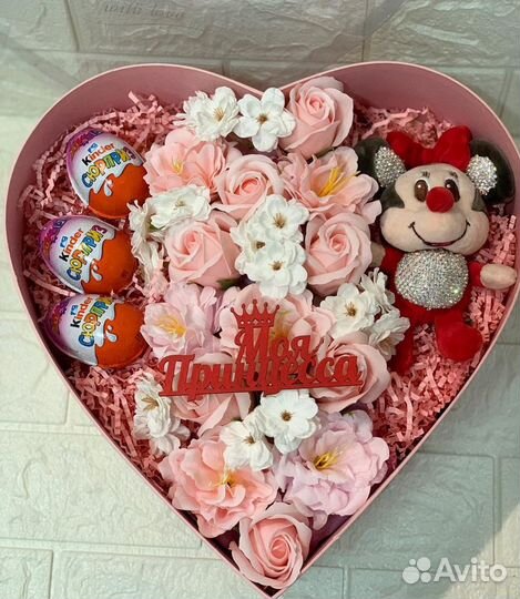 Букет из мыльных роз