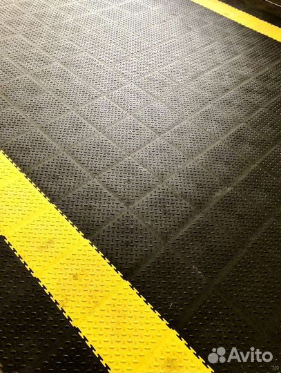 Модульная плитка в гараж