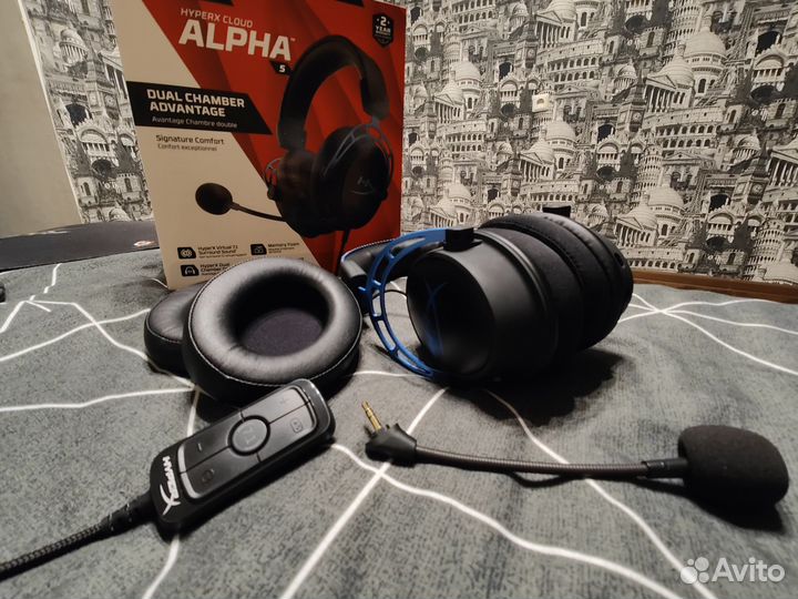 Наушники hyperx cloud alpha s