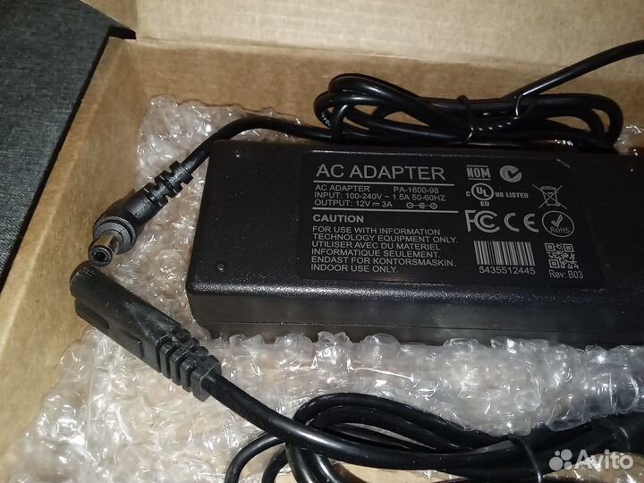 Блок питания для монитора AOC E2243Fw2 (12V 3.0A)