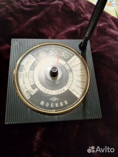 Барометр СССР настольный