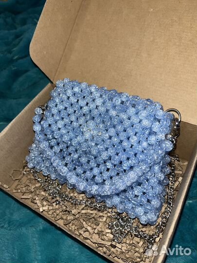 Сумка из бусин ручной работы