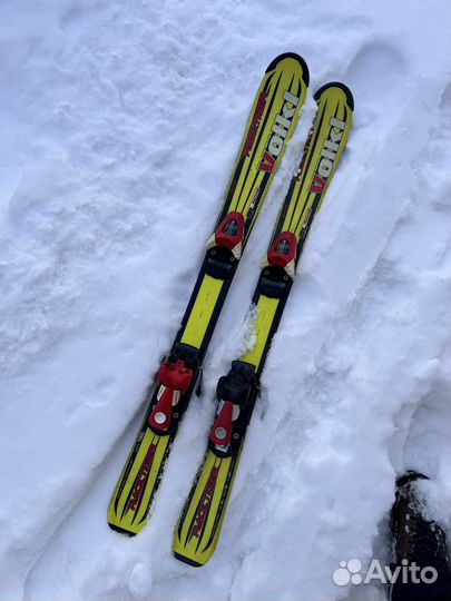 Горные лыжи детские комплект