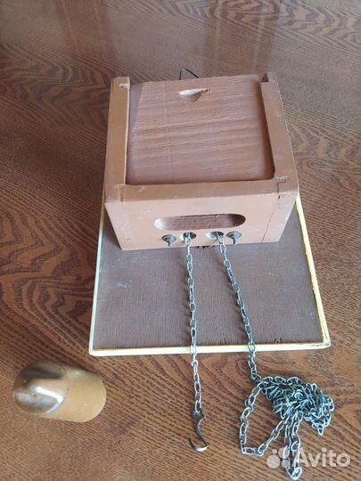 Часы-ходики. СССР. Русские узоры